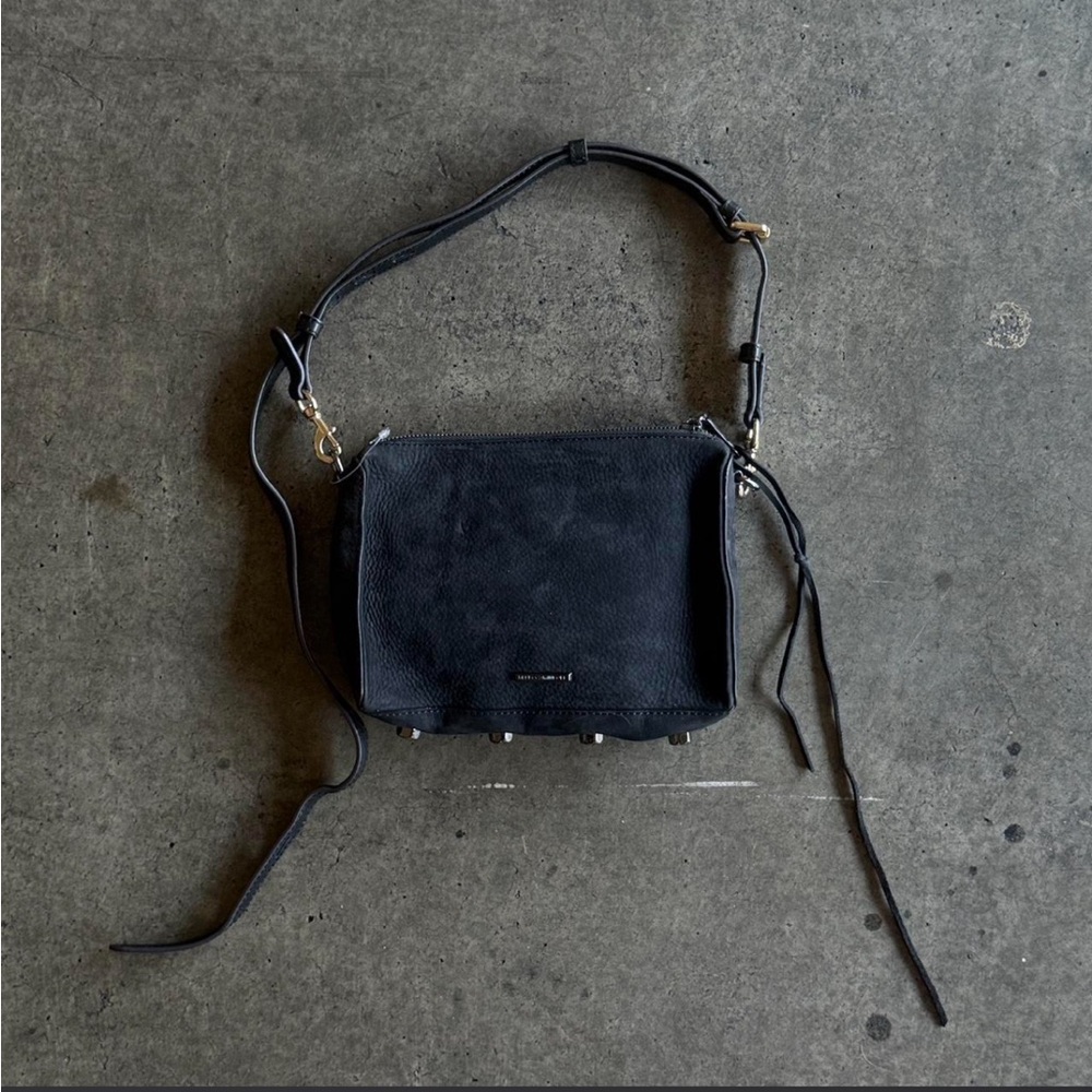 Rebecca Minkoff Black Leather Avery Bag